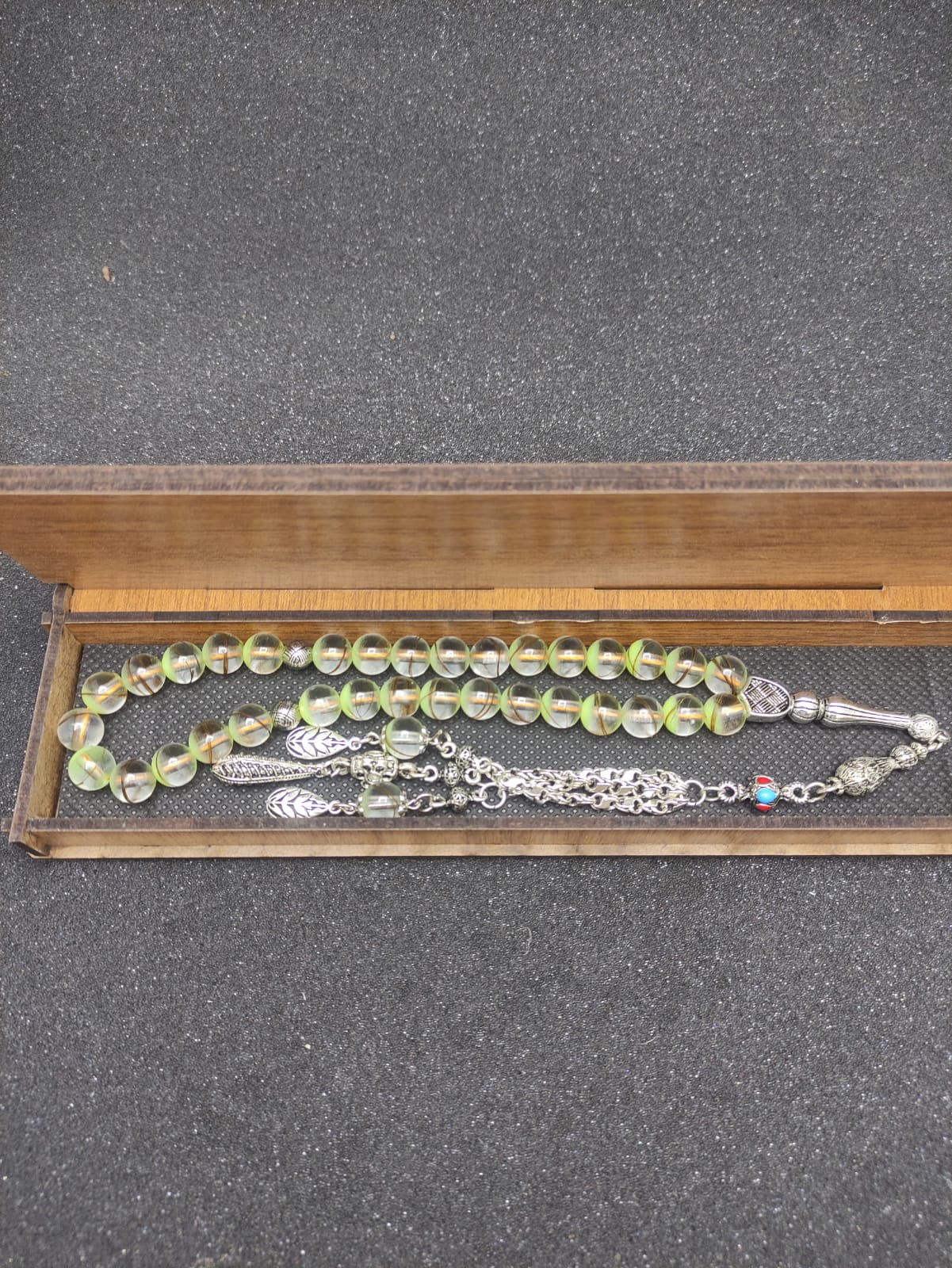 Epoksi Saç Telinden Tesbih